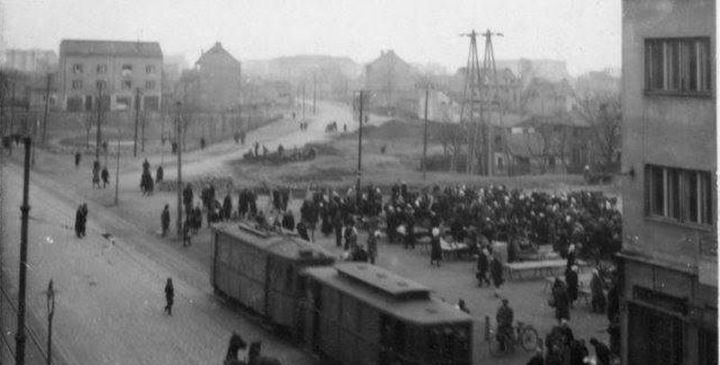 Trešnjevački plac 1949. godine